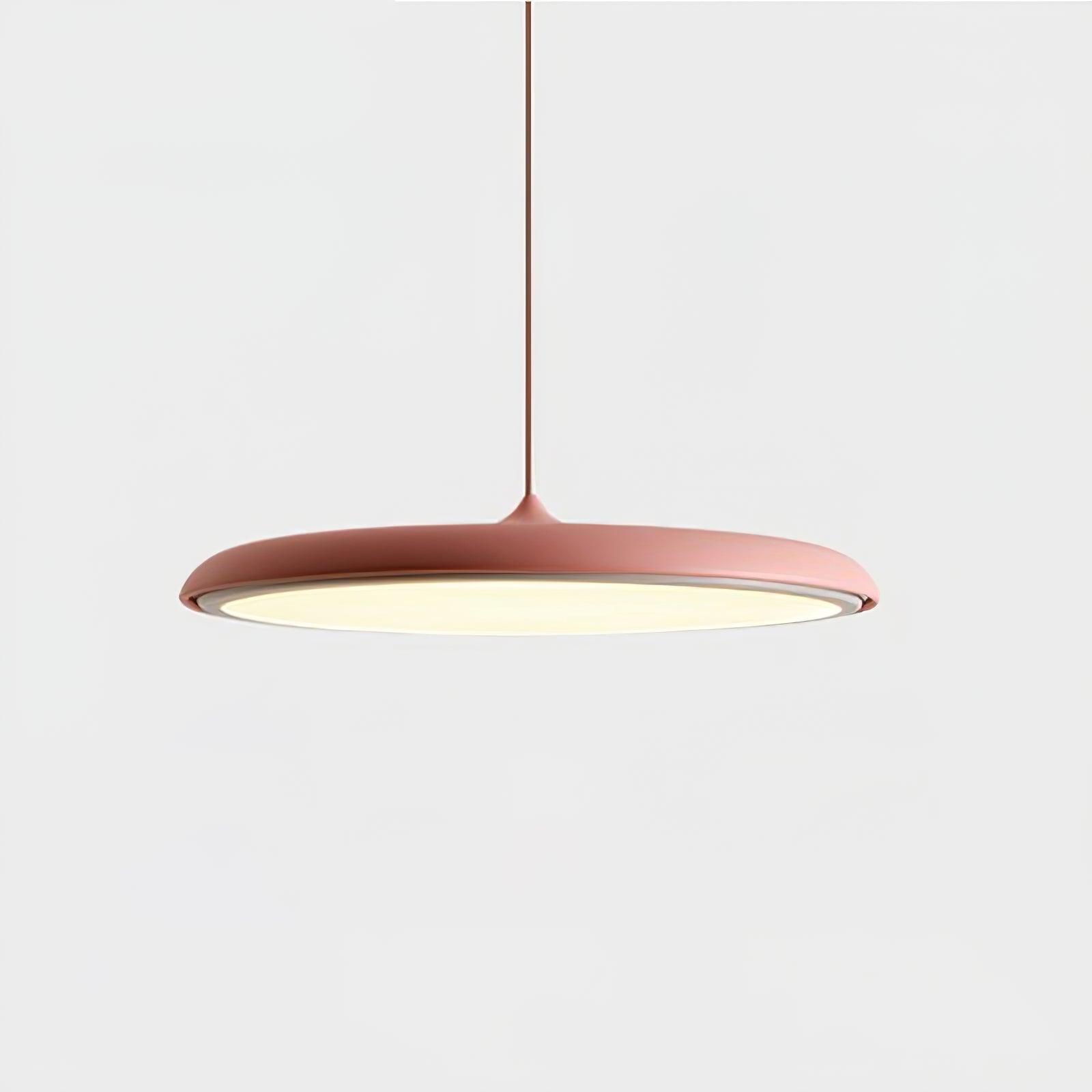 Macaron Disc LED Pendant Light