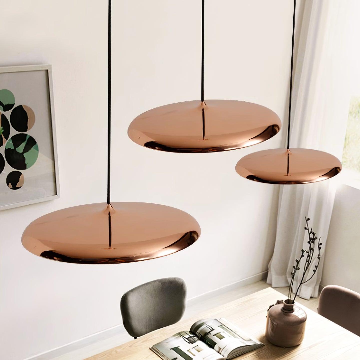 Macaron Disc LED Pendant Light