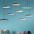 Macaron Disc LED Pendant Light