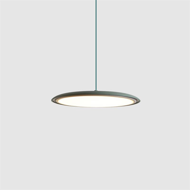 Macaron Disc LED Pendant Light