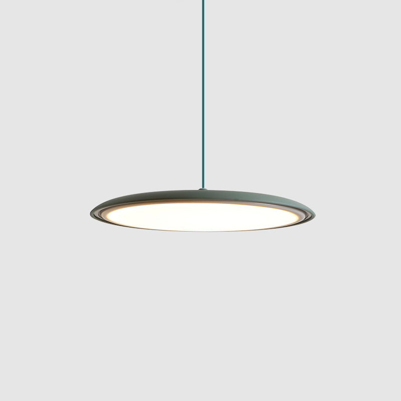 Macaron Disc LED Pendant Light