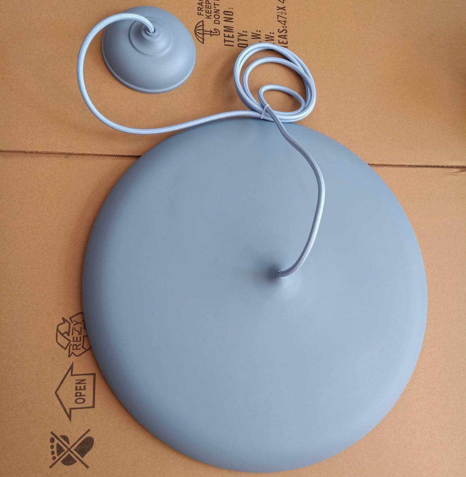 Macaron Disc LED Pendant Light