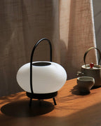 Masker Sculpted Globe Table Light