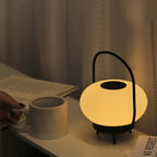Masker Sculpted Globe Table Light