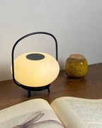 Masker Sculpted Globe Table Light