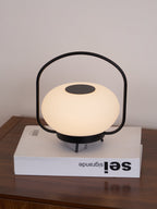 Masker Sculpted Globe Table Light
