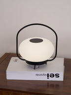 Masker Sculpted Globe Table Light