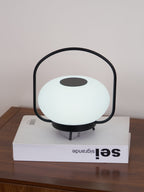 Masker Sculpted Globe Table Light