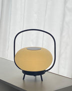 Masker Sculpted Globe Table Light