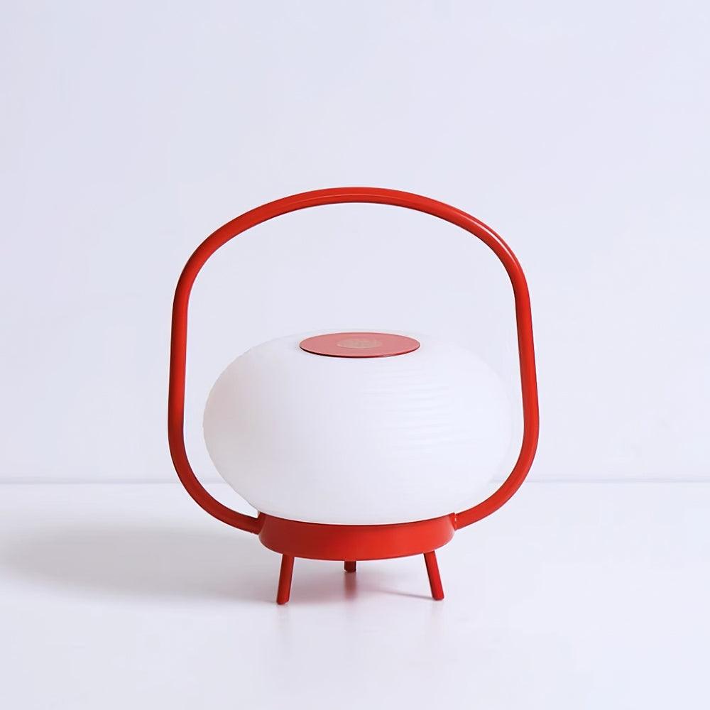 Masker Sculpted Globe Table Light