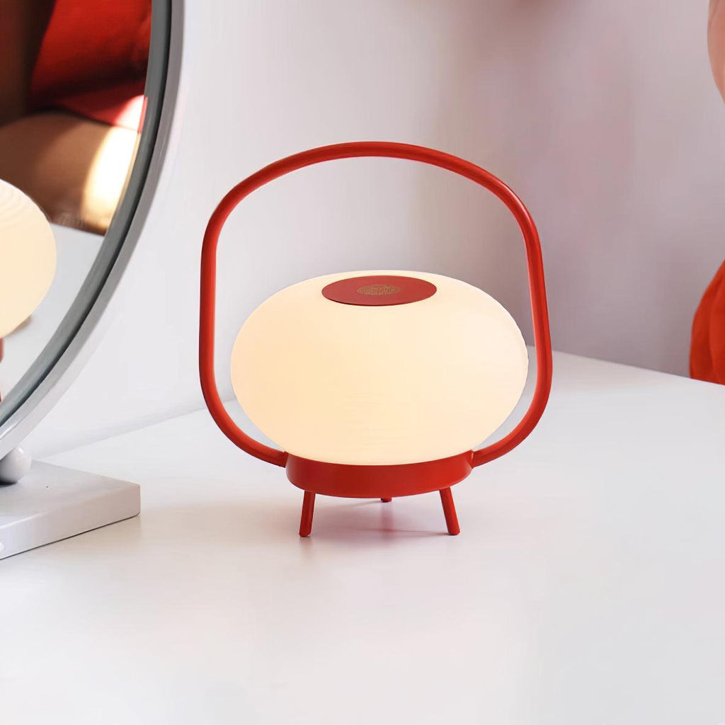 Masker Sculpted Globe Table Light