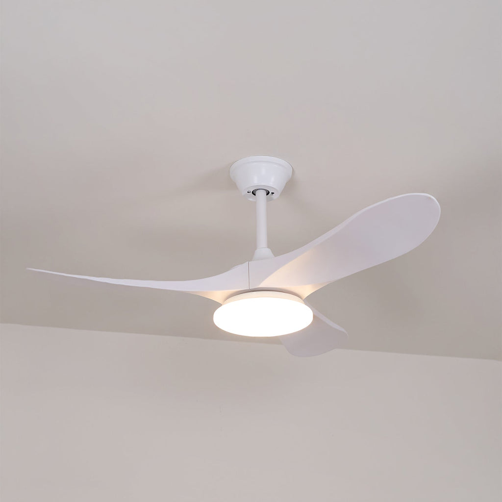 Artisan Woodgrain ABS Blade Fan Light