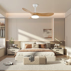 Artisan Woodgrain ABS Blade Fan Light