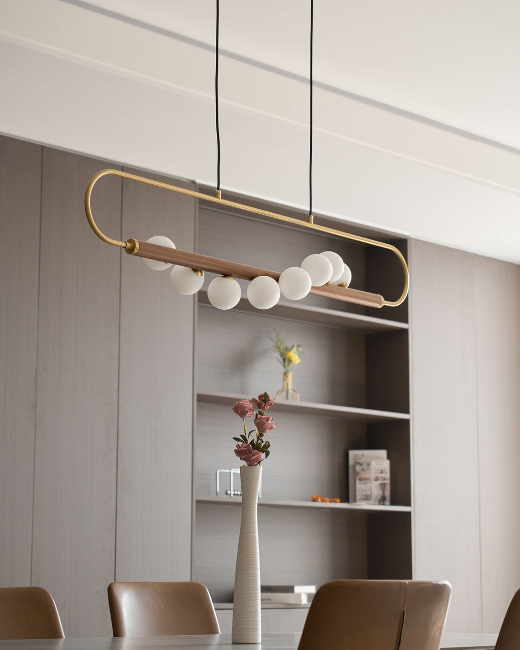 Zeta Sculpted Globe Chandelier