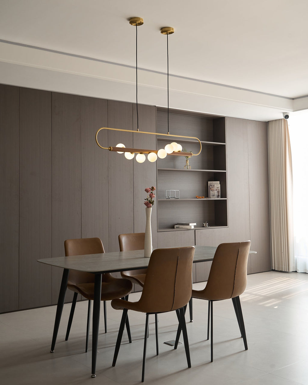 Zeta Sculpted Globe Chandelier