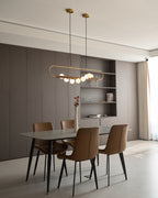 Zeta Sculpted Globe Chandelier
