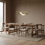 Zeta Sculpted Globe Chandelier