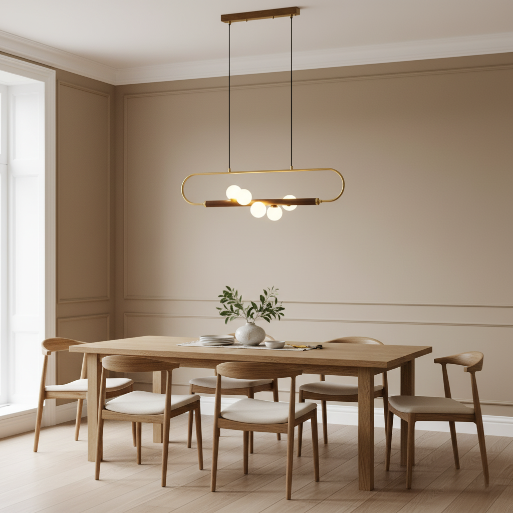 Zeta Sculpted Globe Chandelier