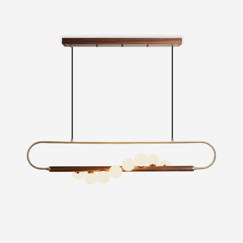 Zeta Sculpted Globe Chandelier