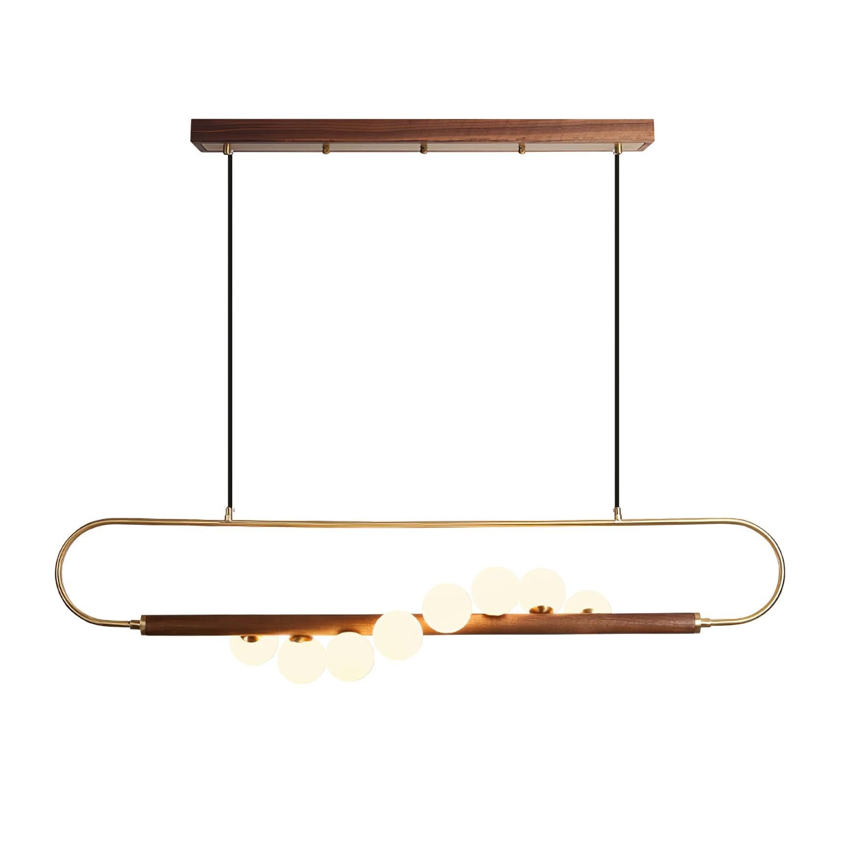 Zeta Sculpted Globe Chandelier