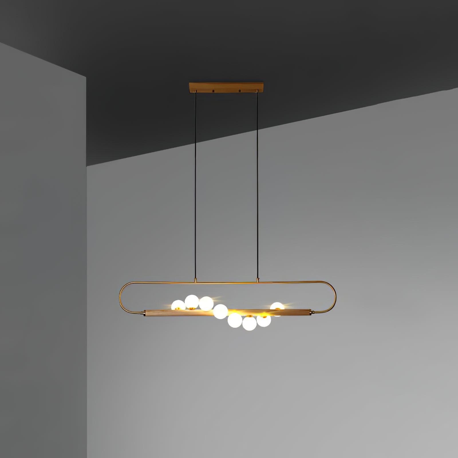 Zeta Sculpted Globe Chandelier