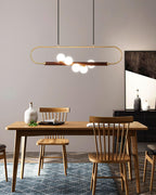 Zeta Sculpted Globe Chandelier