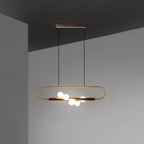 Zeta Sculpted Globe Chandelier