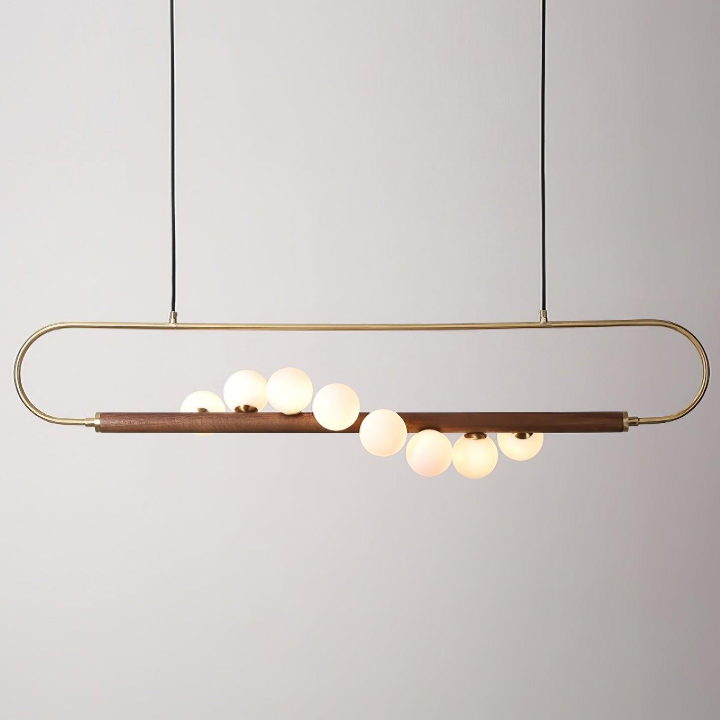 Zeta Sculpted Globe Chandelier