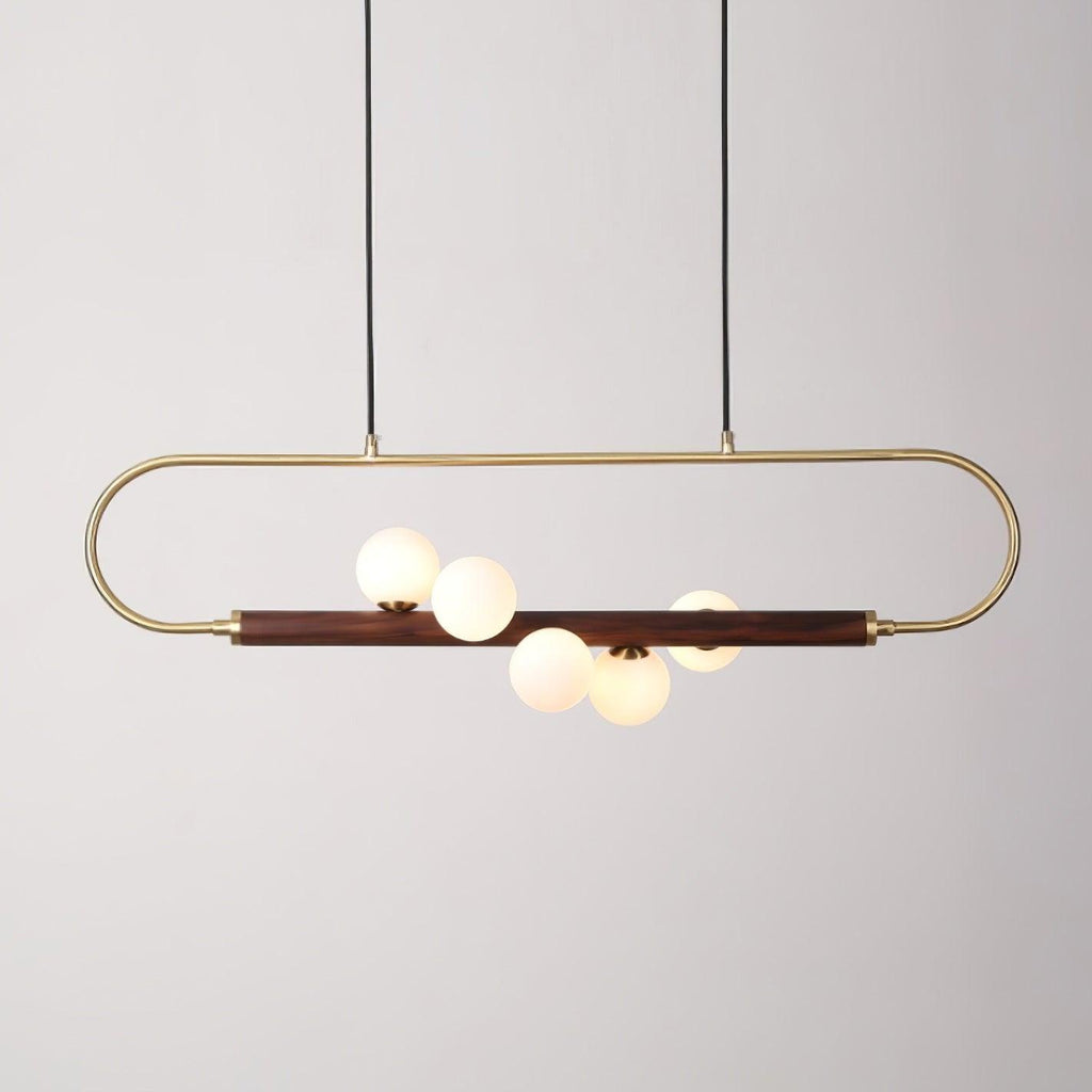 Zeta Sculpted Globe Chandelier