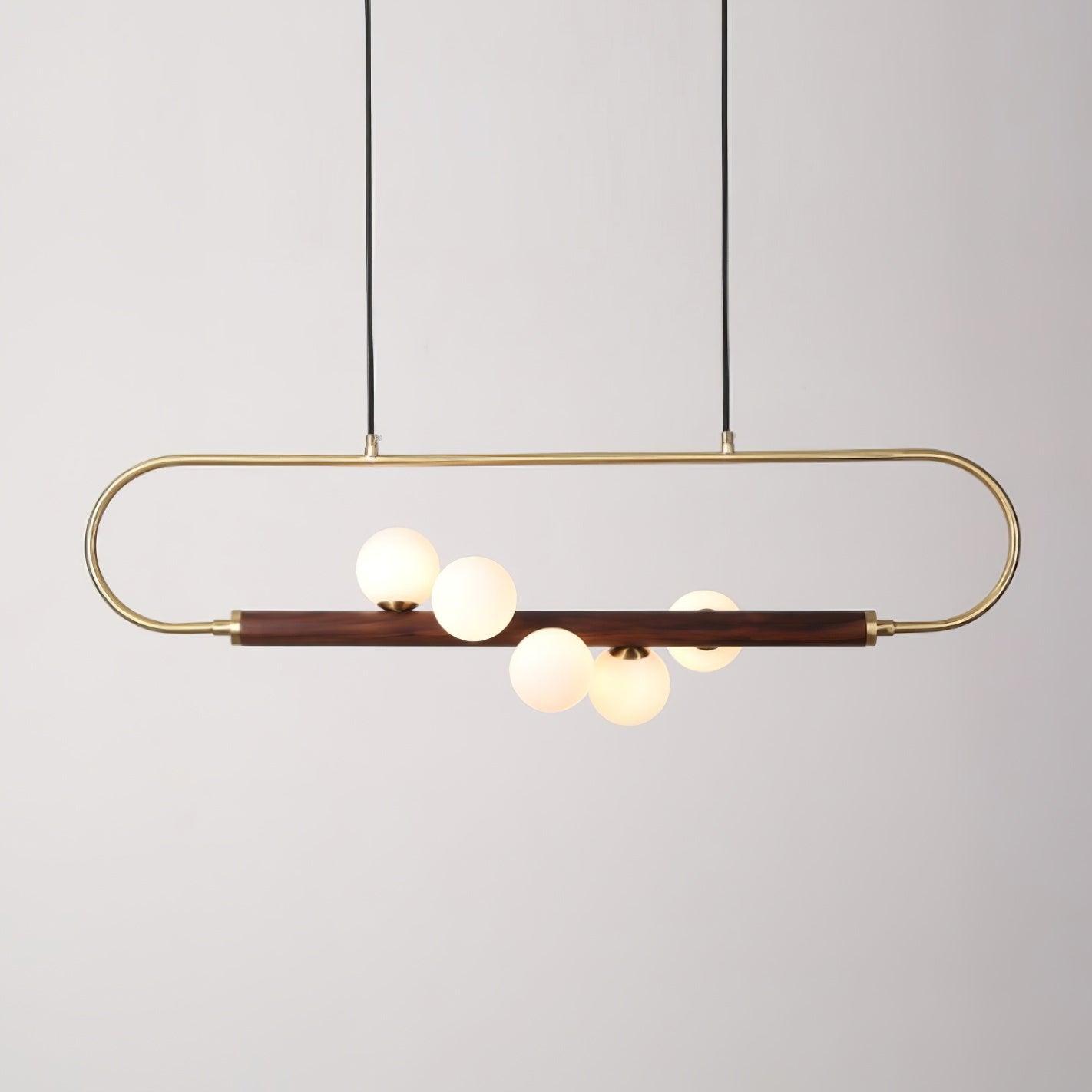 Zeta Sculpted Globe Chandelier