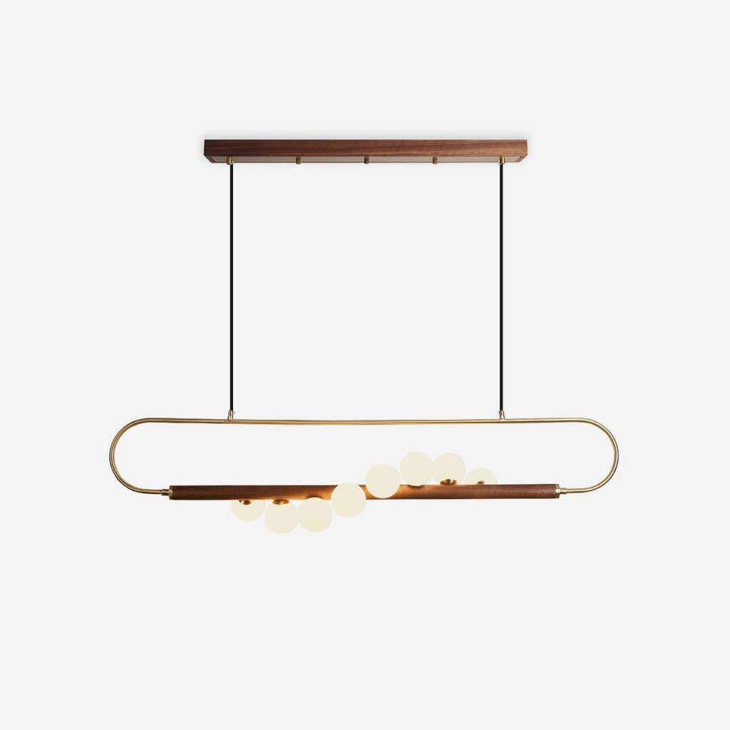 Zeta Sculpted Globe Chandelier