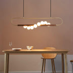 Zeta Sculpted Globe Chandelier