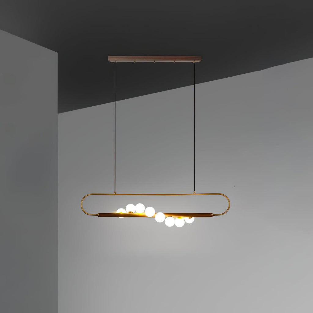 Zeta Sculpted Globe Chandelier