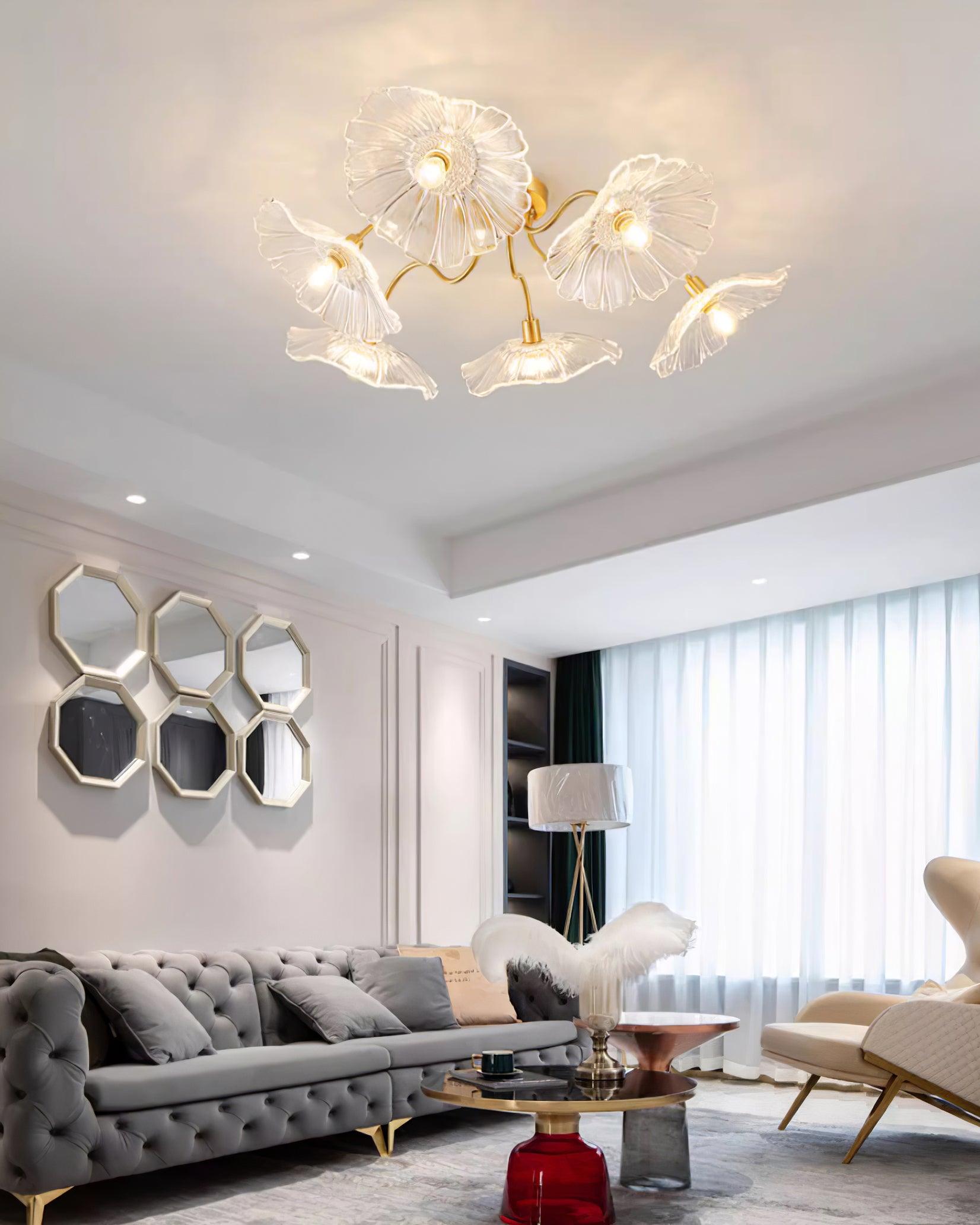 Murano Petal Form Light