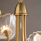 Murano Floral Glass Chandelier