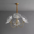 Murano Floral Glass Chandelier