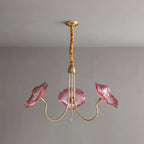 Murano Floral Glass Chandelier