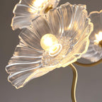 Murano Floral Glass Chandelier