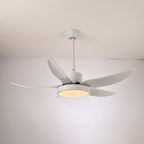 Noctura Glide Designer Black Ceiling Fan Light