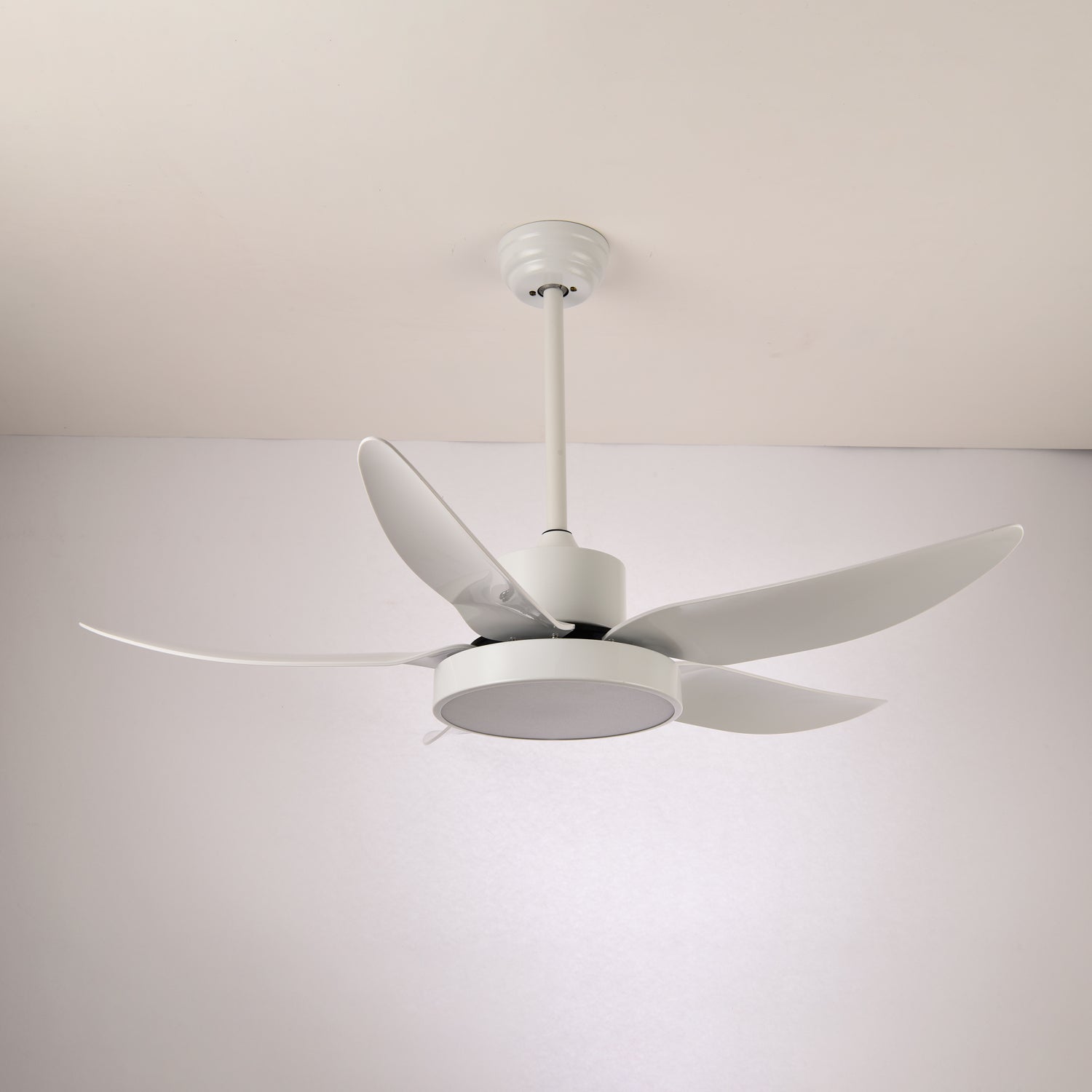Noctura Glide Designer Black Ceiling Fan Light