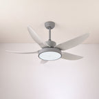 Noctura Glide Designer Black Ceiling Fan Light