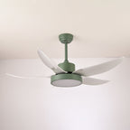 Noctura Glide Designer Black Ceiling Fan Light