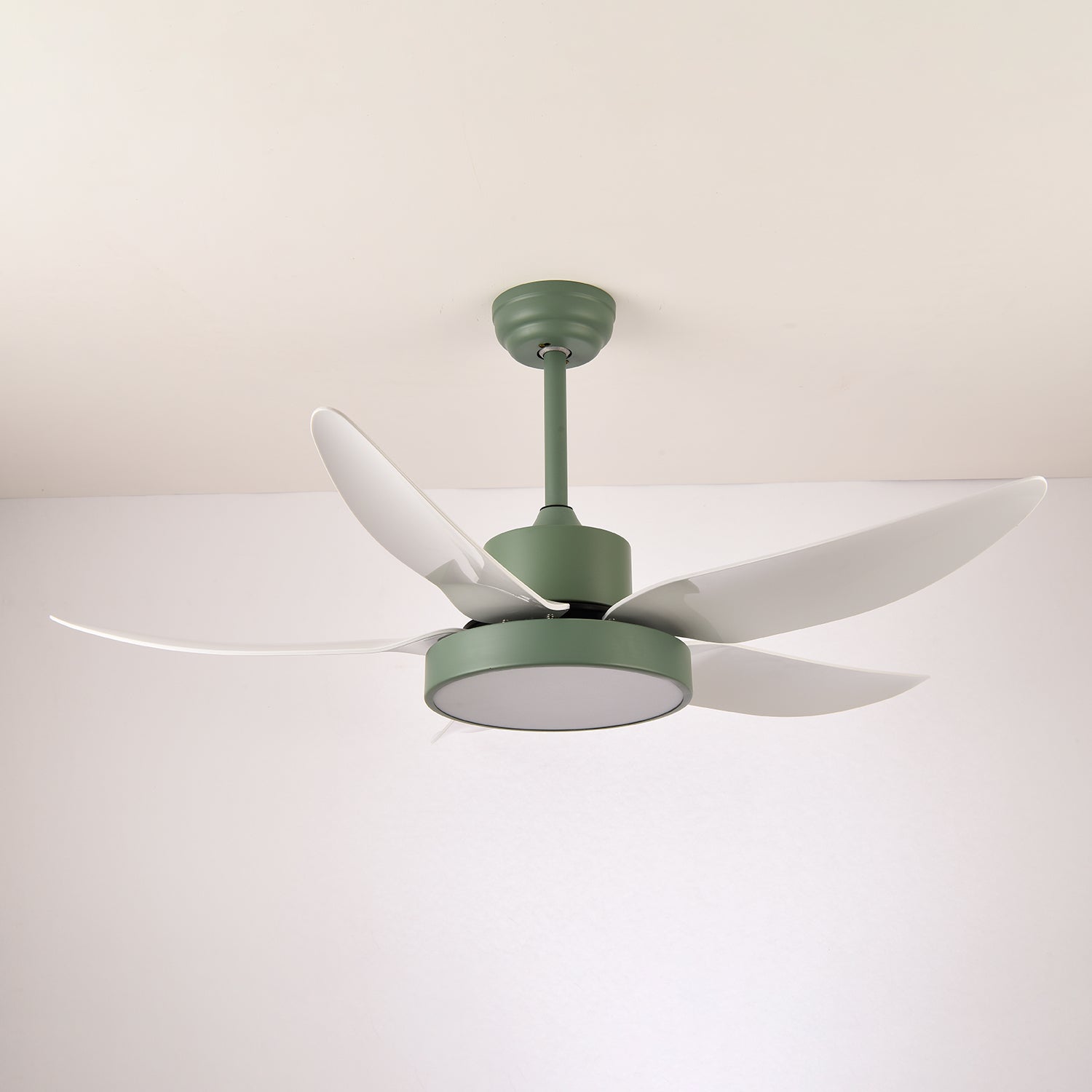 Noctura Glide Designer Black Ceiling Fan Light