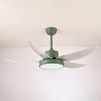 Noctura Glide Designer Black Ceiling Fan Light