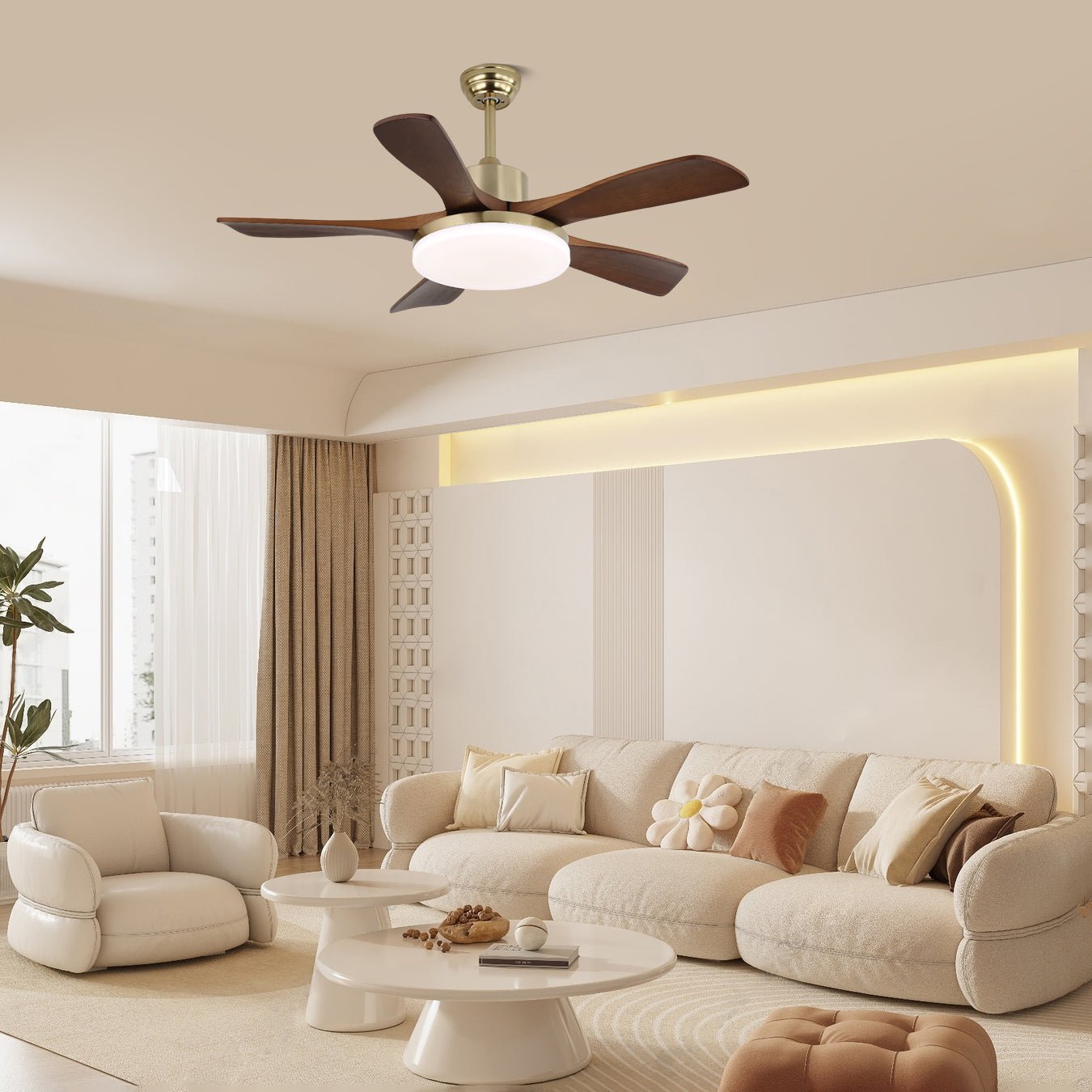 Nova Breeze Modern Artisan Ceiling Light