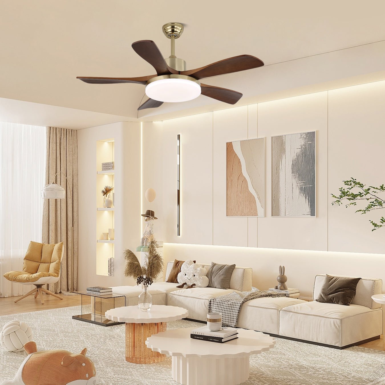 Nova Breeze Modern Artisan Ceiling Light