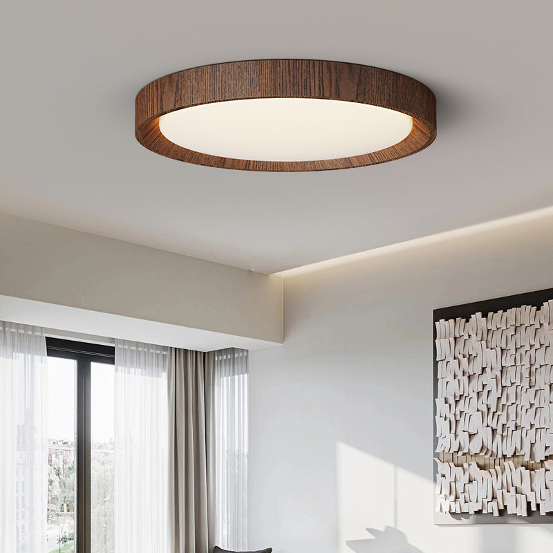 Dark Wooden Ceiling Light