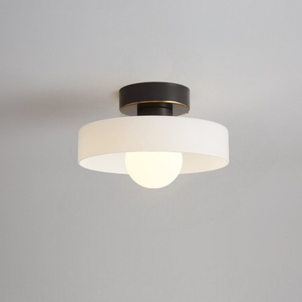 French Bauhaus Ceiling Light
