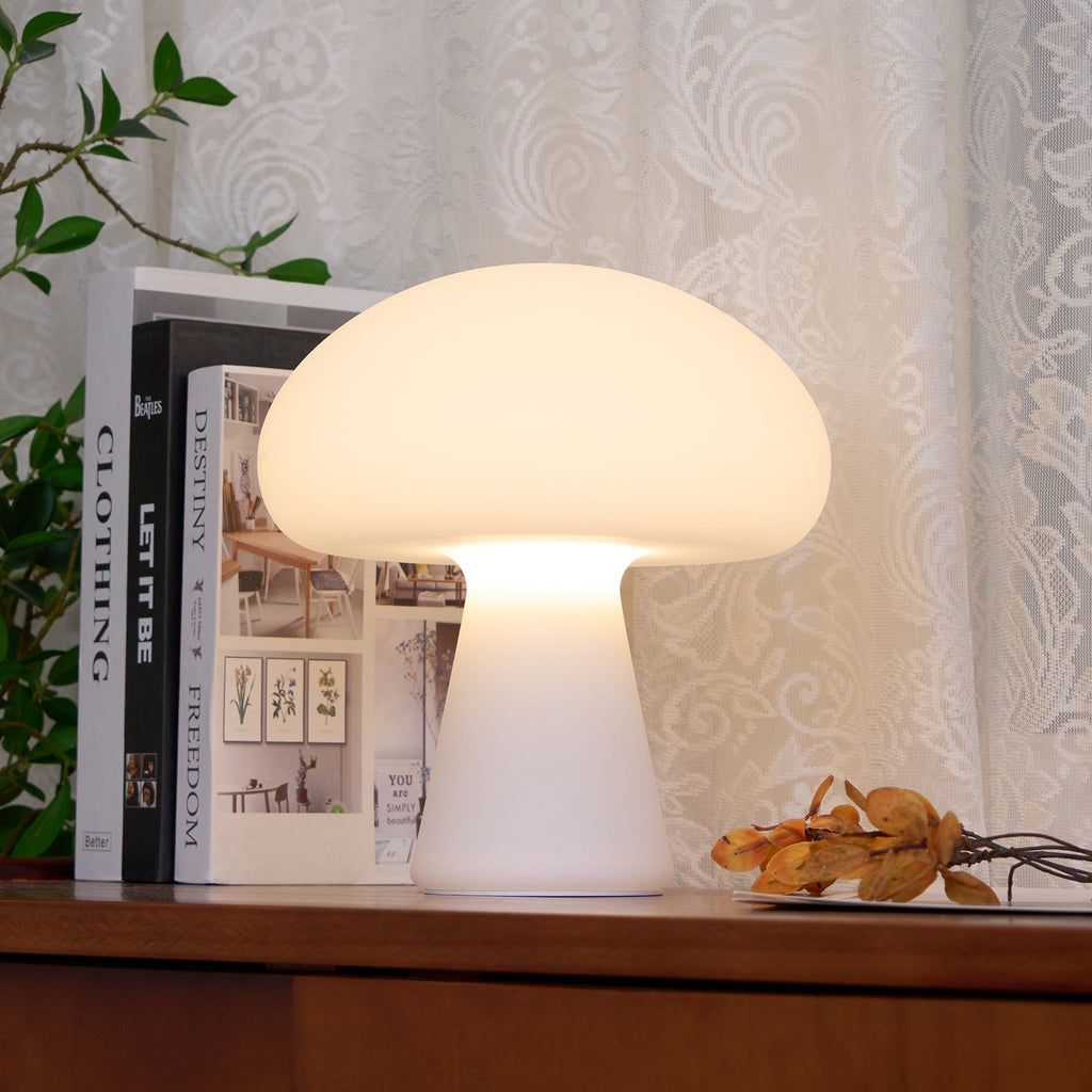 Obello Arc Glass Table Lamp