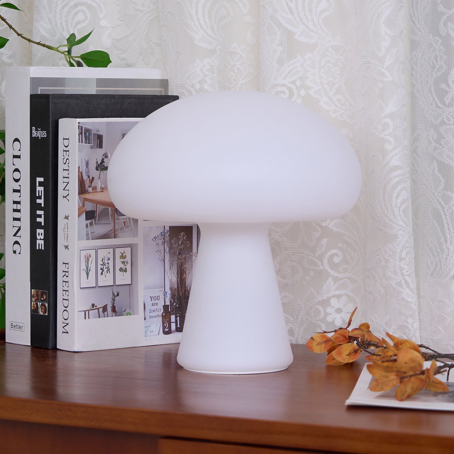 Obello Arc Glass Table Lamp